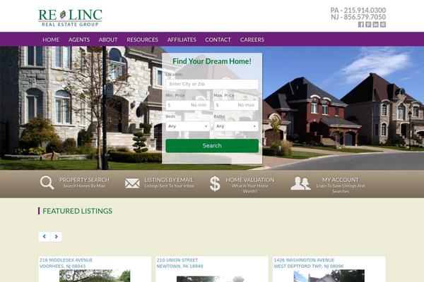 Site using Genesis Agent Profiles plugin