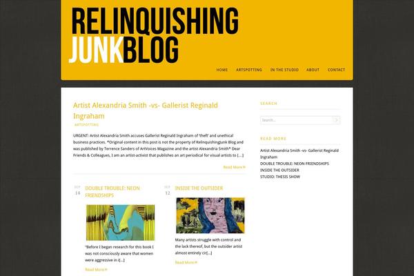 Site using Featured Page Widget plugin