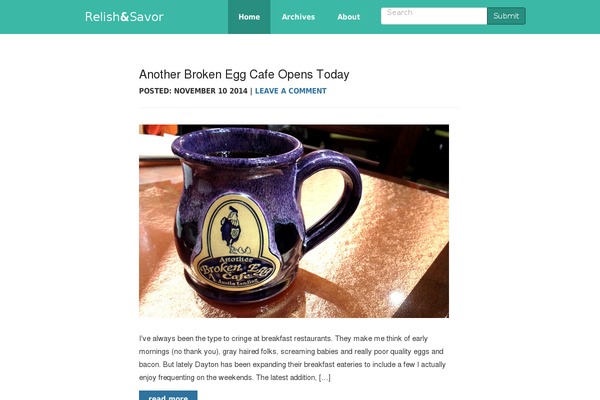 relishandsavor.com site used Relish