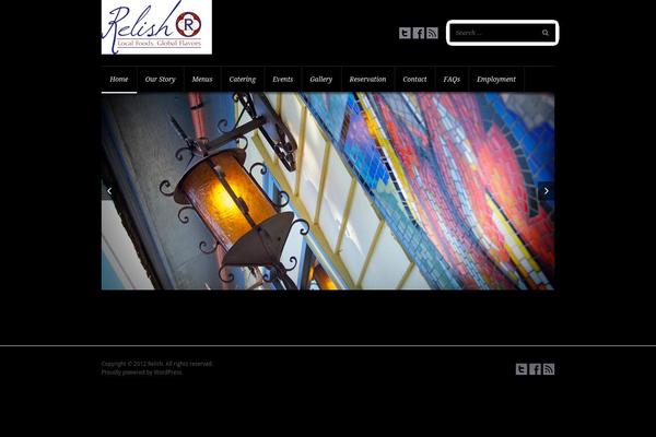 Gusteau theme site design template sample