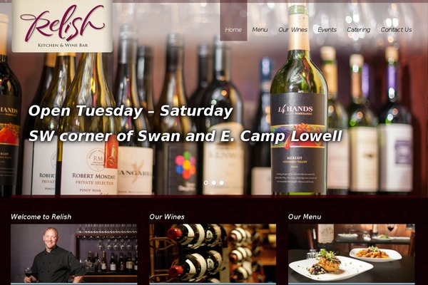 White Rock theme site design template sample