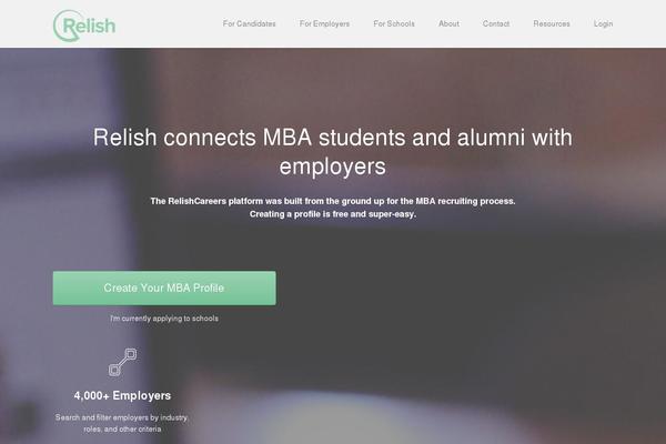 relishmba.com site used Relishmba