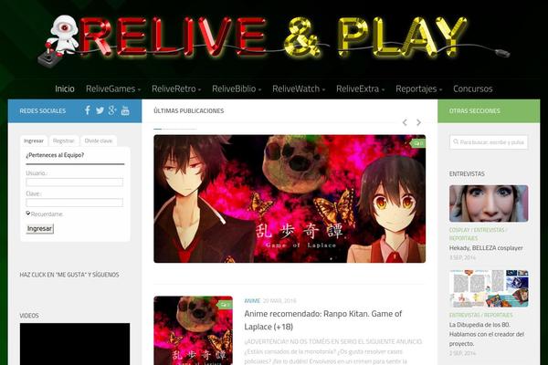 reliveandplay.com site used Notime