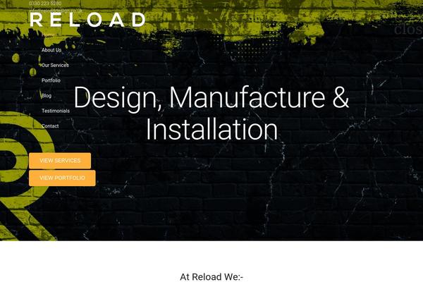 Zephyr theme site design template sample
