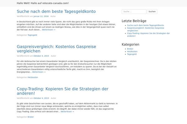 WPstart theme site design template sample