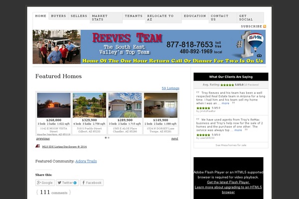 Thesis 1.7 theme site design template sample