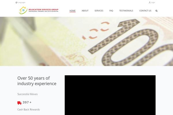 Jupiter theme site design template sample