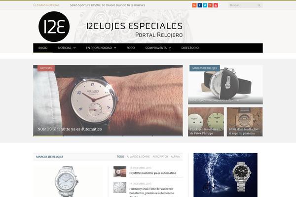 SmartMag theme site design template sample