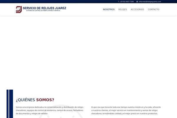 relojesjuarez.com site used Ecd
