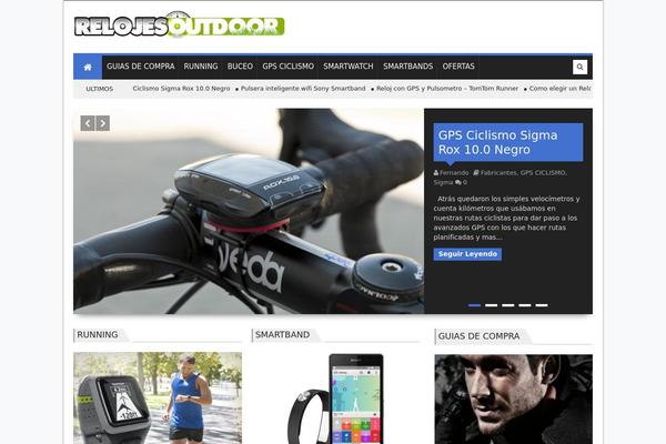 Megnet theme site design template sample