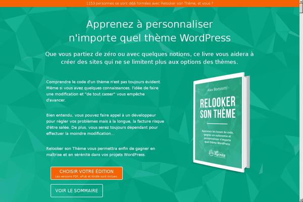 Ampersand theme site design template sample