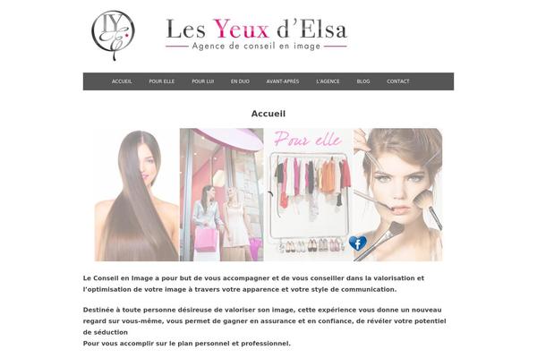Nailsbar theme site design template sample
