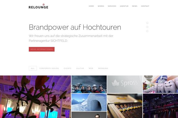 GridStack theme site design template sample
