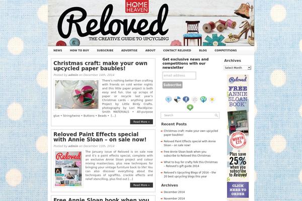 relovedmag.com site used Newsmore