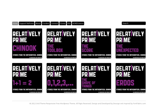 GK Portfolio theme site design template sample
