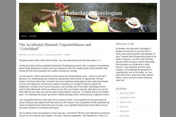 Canyon theme site design template sample