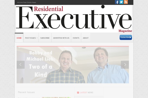 Clarion theme site design template sample