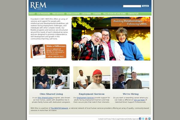 States theme site design template sample