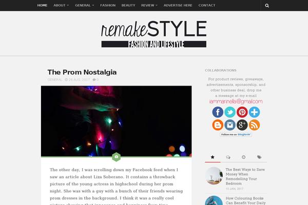 KadenceWP theme site design template sample