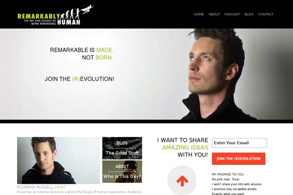 River theme site design template sample