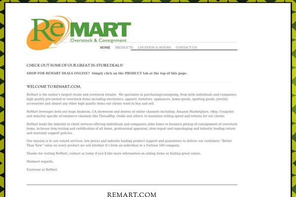 Elemin theme site design template sample