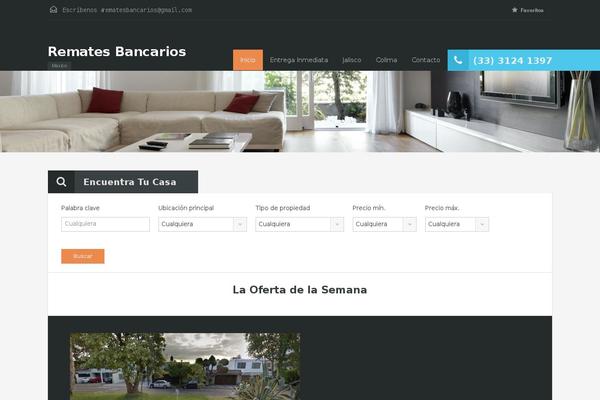 Realhomes Theme theme site design template sample