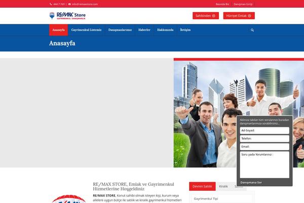 Vestate theme site design template sample