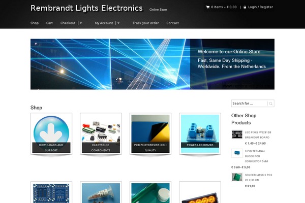 Sommerce theme site design template sample