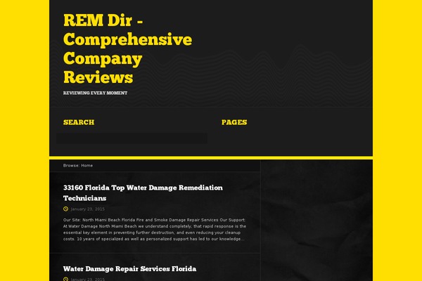 Fanwood theme site design template sample