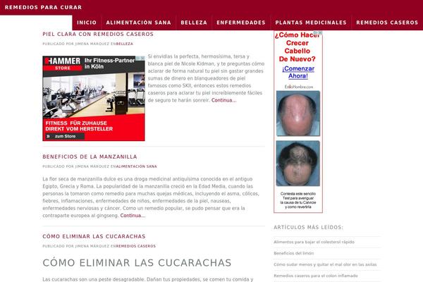 Alexis theme site design template sample