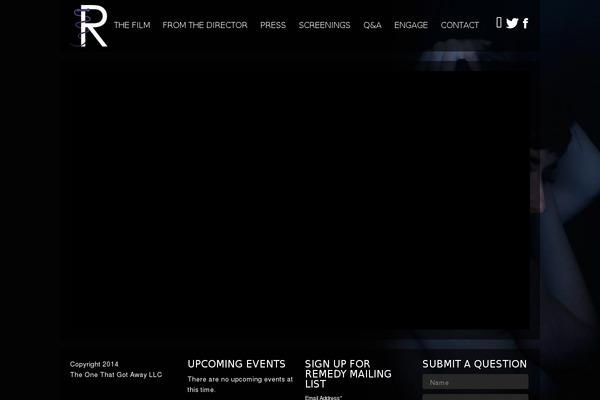 Black Label theme site design template sample