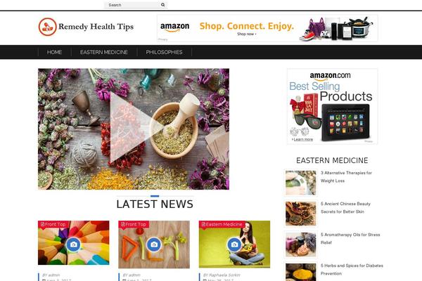 Site using Pretty Sidebar Categories plugin