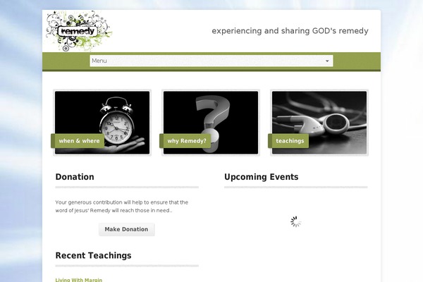 Risen theme site design template sample