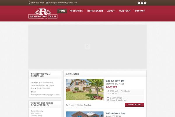 Freehold theme site design template sample