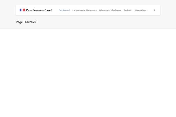 Site using Gabfire Widget Pack plugin