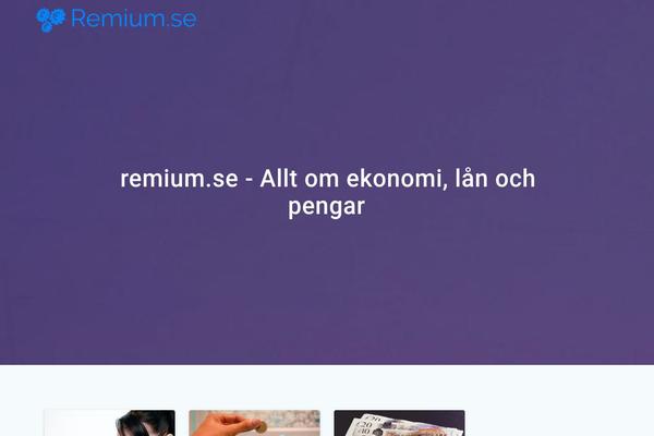 Materialis theme site design template sample