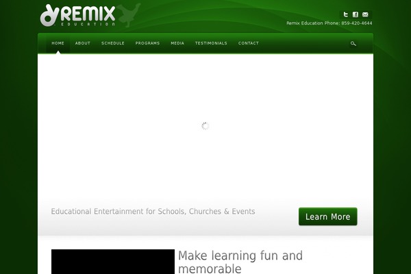Awake theme site design template sample