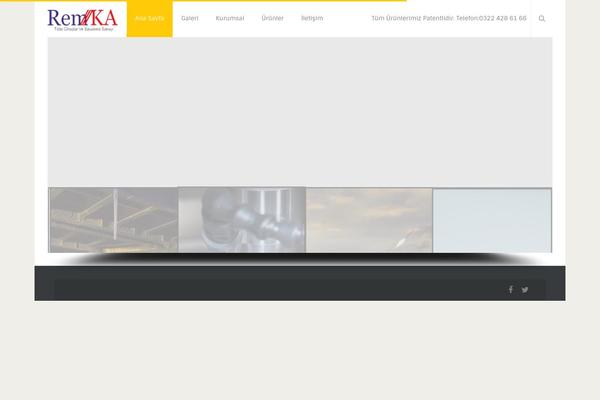 Mango theme site design template sample