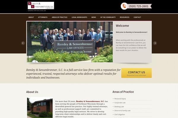 Attorneys theme site design template sample