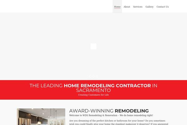 Highend theme site design template sample