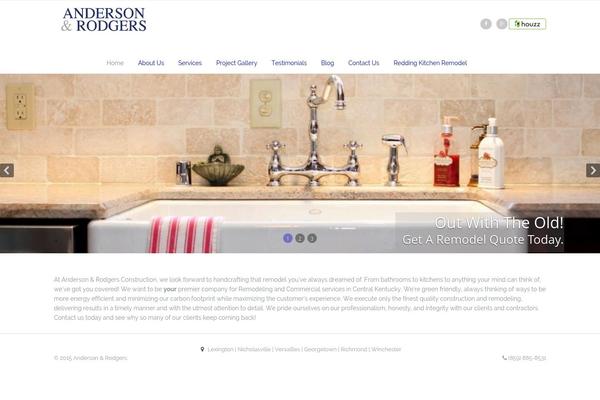 Frover theme site design template sample