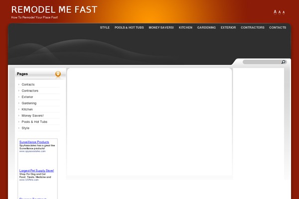 Red Evo Aphelion theme site design template sample