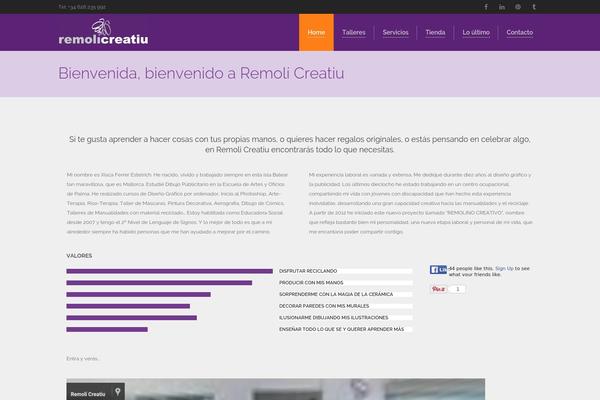 Sympathique theme site design template sample