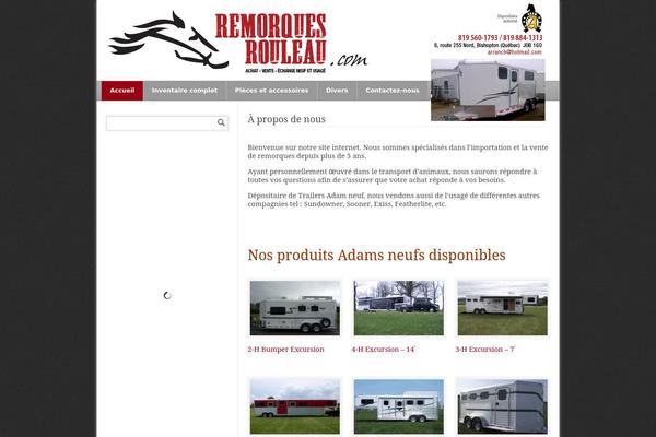 Modernize theme site design template sample