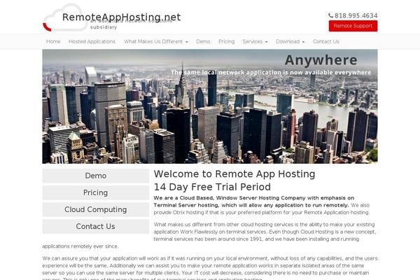 remoteapphosting.net site used Remoteapphosting