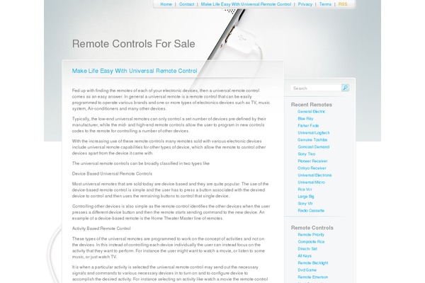 Streamline theme site design template sample