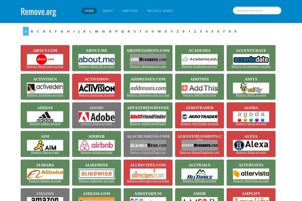 Landingpage theme site design template sample