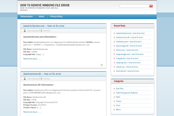 Blue with Grey theme site design template sample
