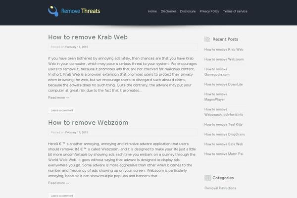 Site using Side Matter plugin