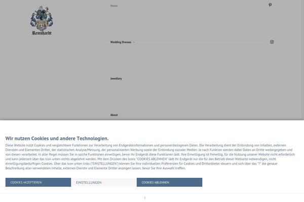 Site using Uncode-privacy plugin